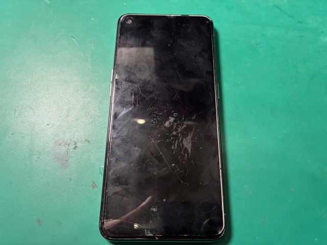 神戸市からお越しのお客様よりOPPO A55s の画面交換をご依頼いただきました！